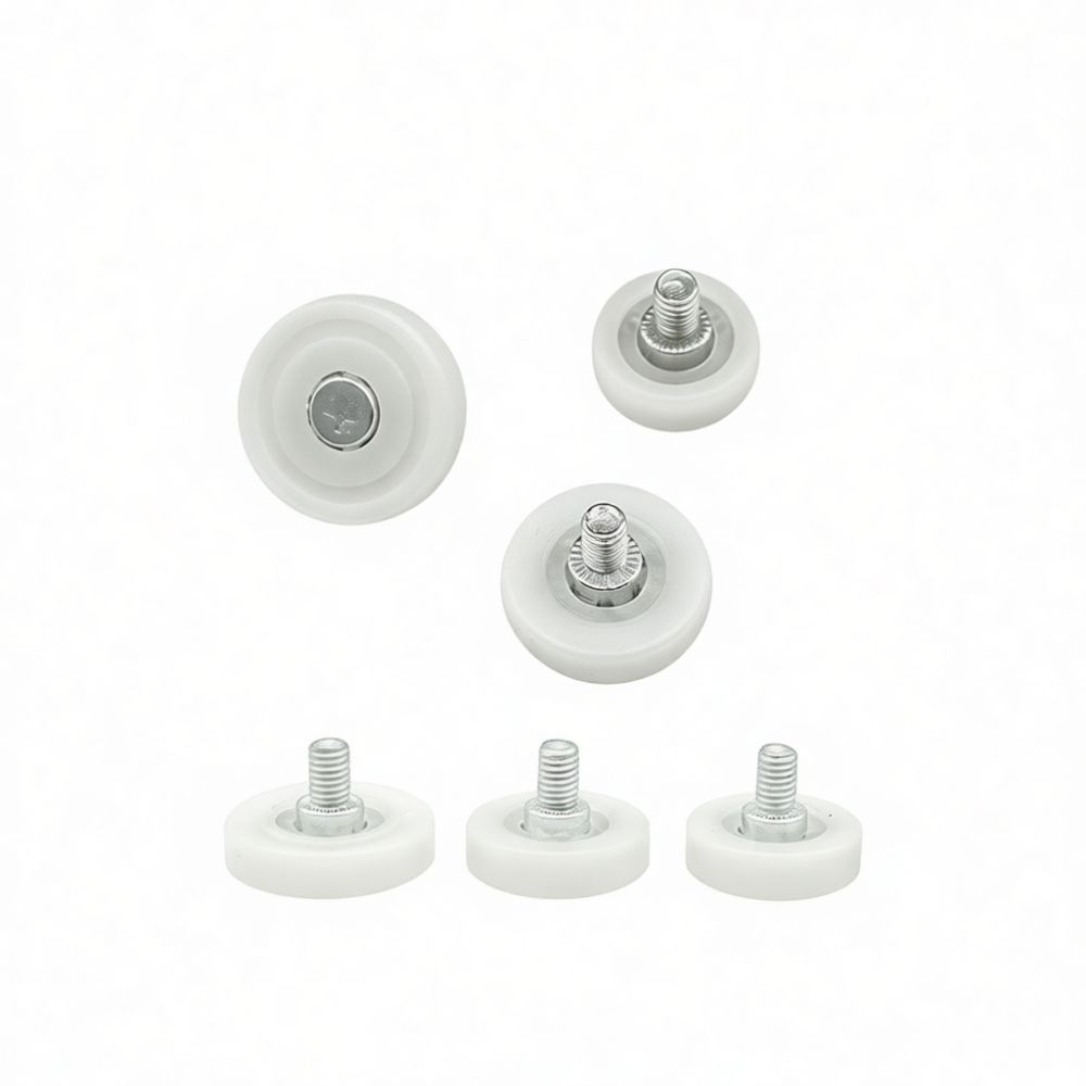 Furniture Hardware Items - Smooth Nylon Bearing Pulley Roller Drawer