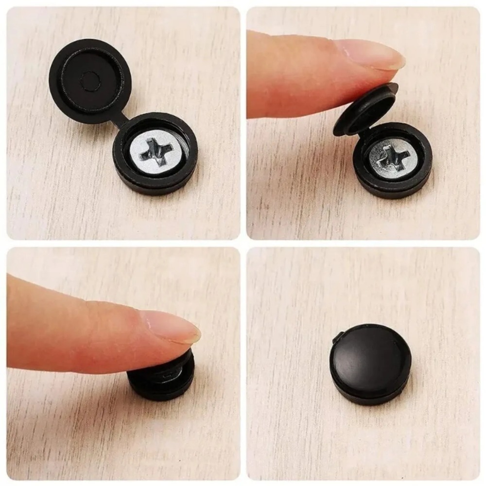 50/100/200 Pcs Black Practical - Furniture Hardware Hinges 评论和价格