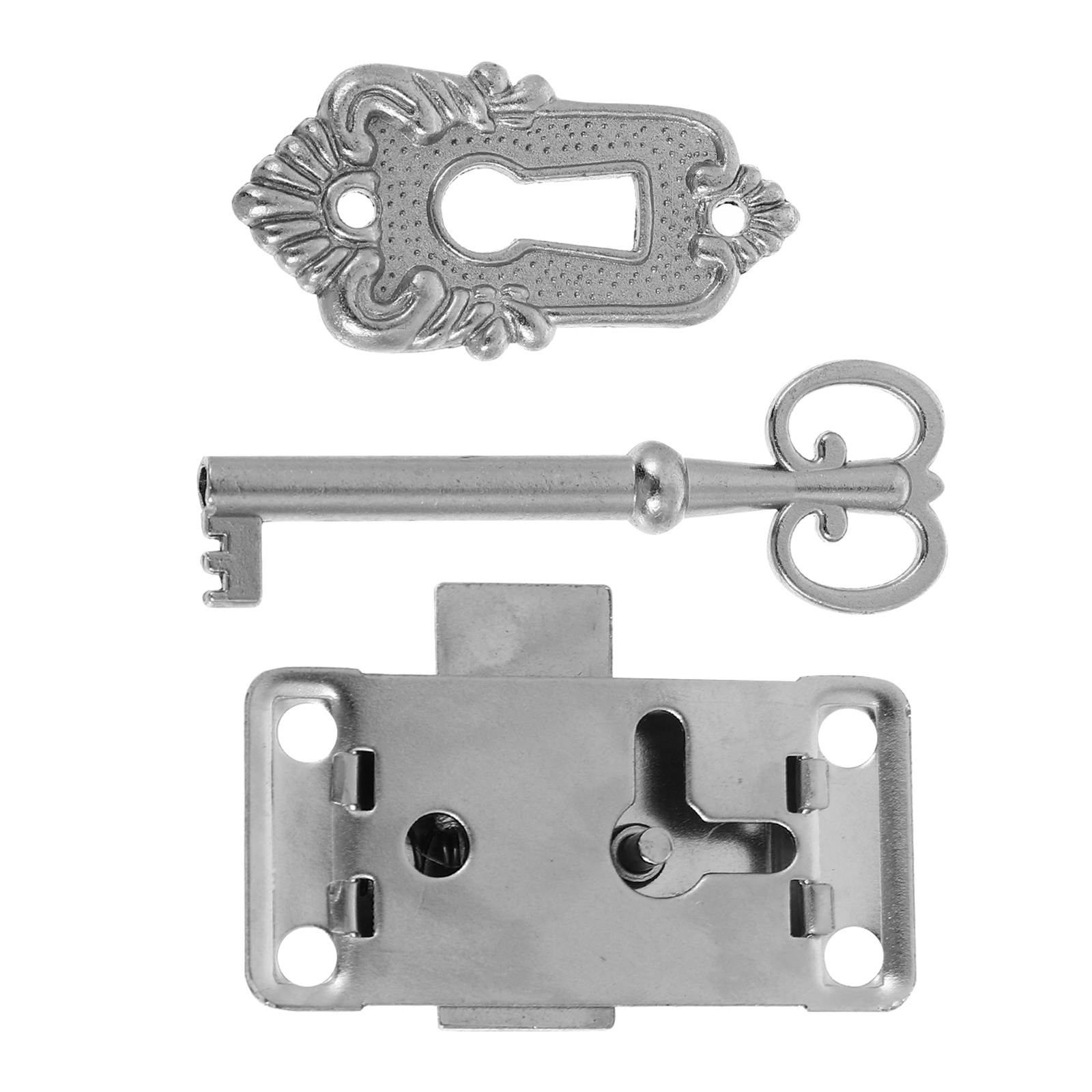 2Sets Lock Set Retro Iron Latc - Vintage Furniture Hardware Replacement 评论和价格
