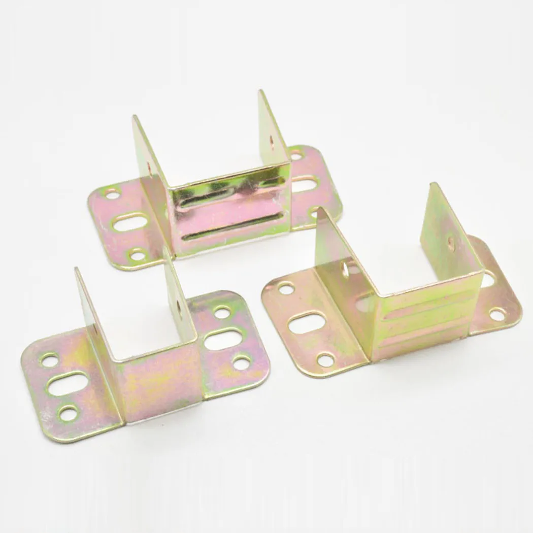 2pcs U Shaped Metal Bed Bracke - Furniture Hardware Hinges 评论和价格
