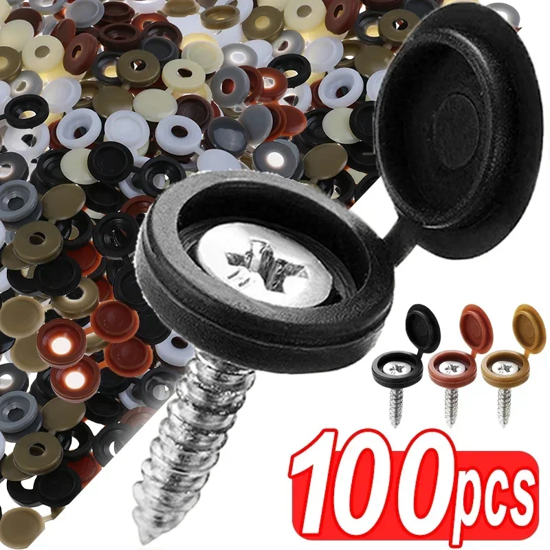Hinged Plastic Screw Cap Cover - Furniture Hardware Hinges 评论和价格