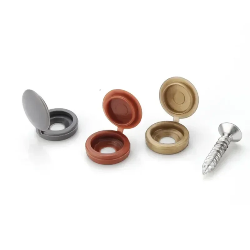 Hinged Plastic Screw Cap Cover - Furniture Hardware Hinges 评论和价格
