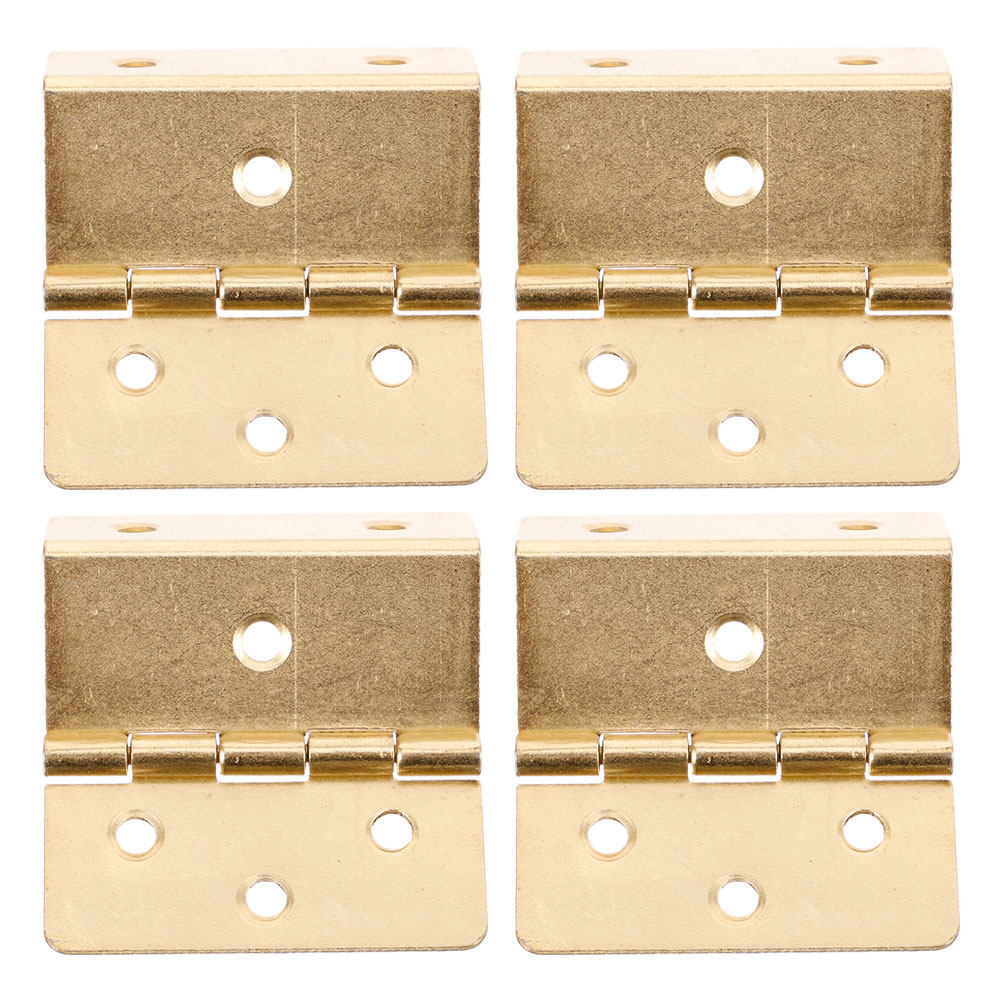 4Pcs Vintage Tri-Fold Hinges R - Vintage Furniture Hardware Replacement 评论和价格