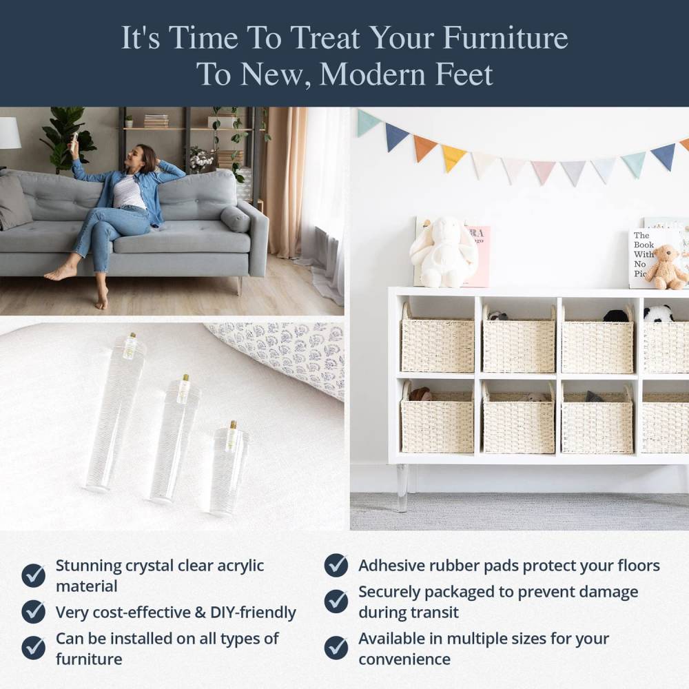 Luxury Transparent Acrylic Fur - Furniture Hardware Items 评论和价格
