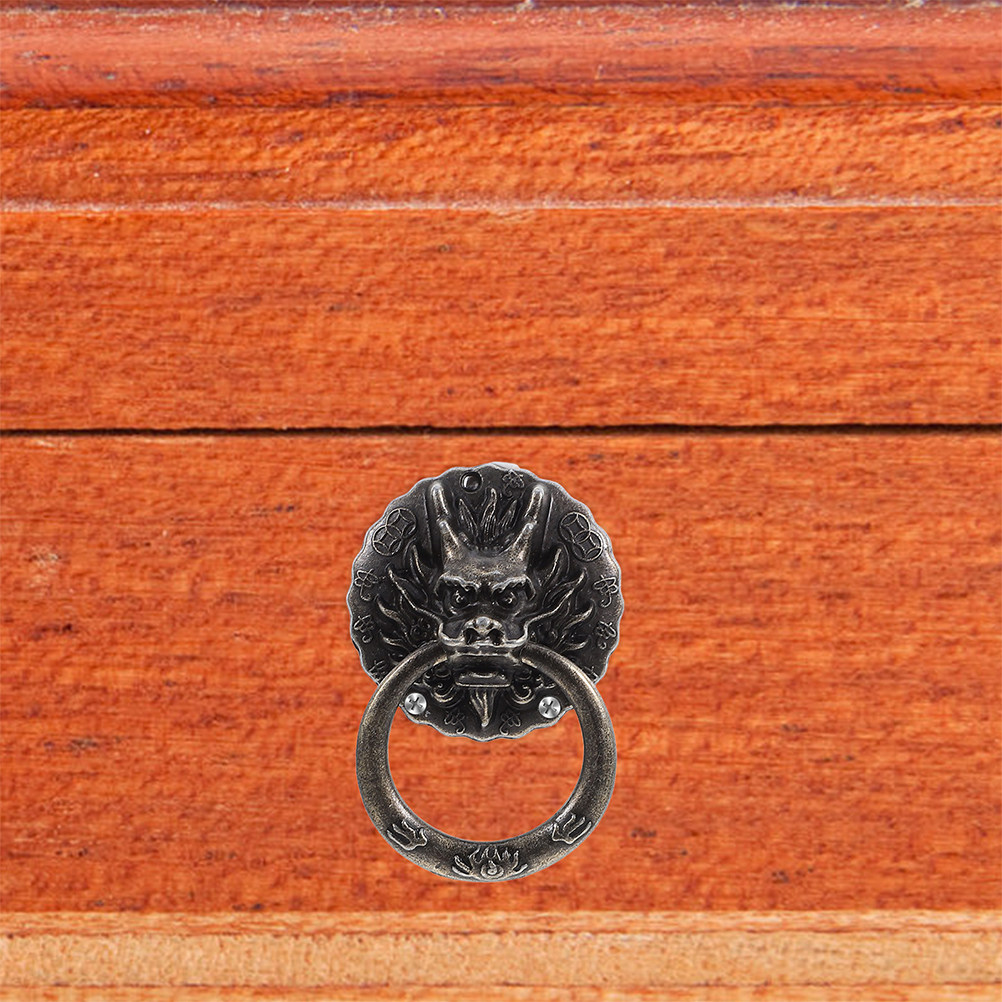 6Pcs Vintage Alloy Retro Drawe - Vintage Furniture Hardware Replacement 评论和价格