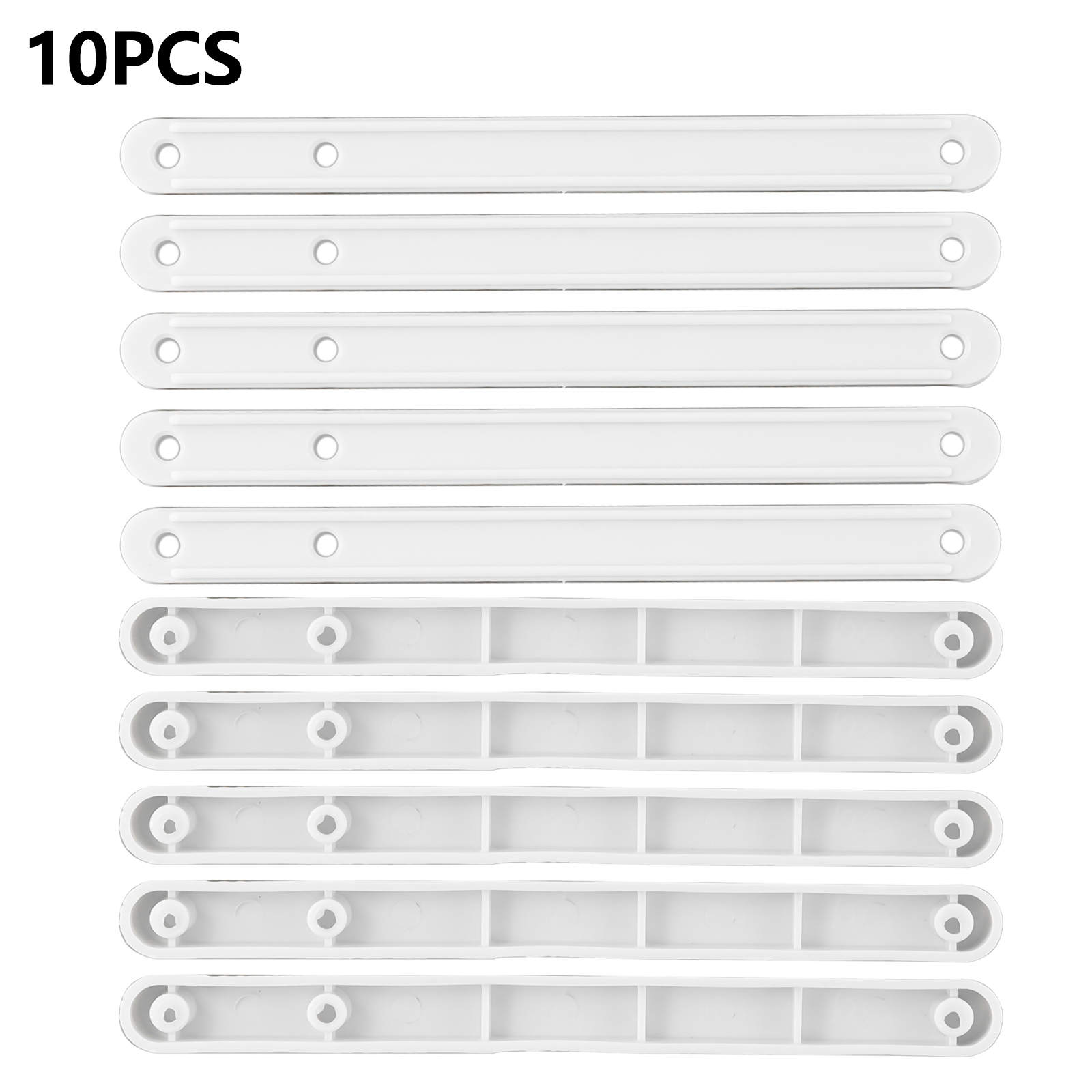 10pcs Draw Rail Plastic Drawer - Furniture Hardware Replacement 评论和价格