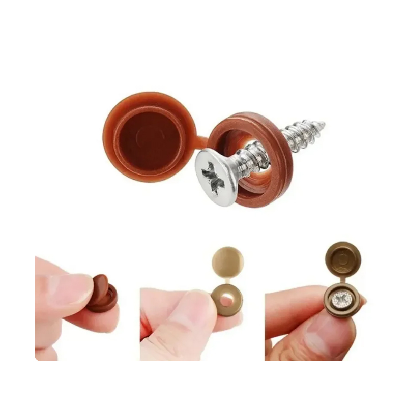 10/500pcs Screw Decorative Cap - Furniture Hardware Hinges 评论和价格