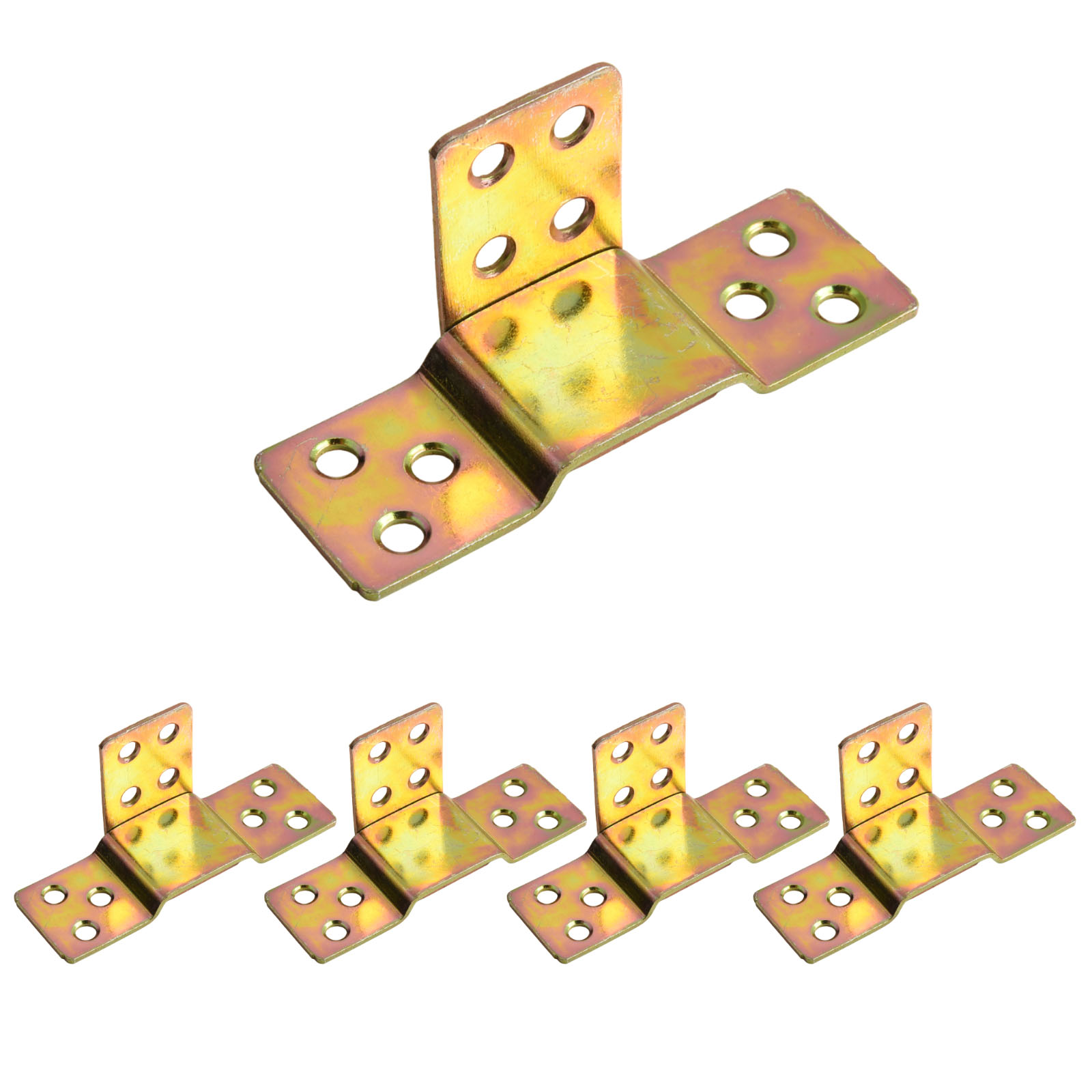 5Pcs Metal Bed Rail Bracket Wo - Furniture Hardware Replacement 评论和价格