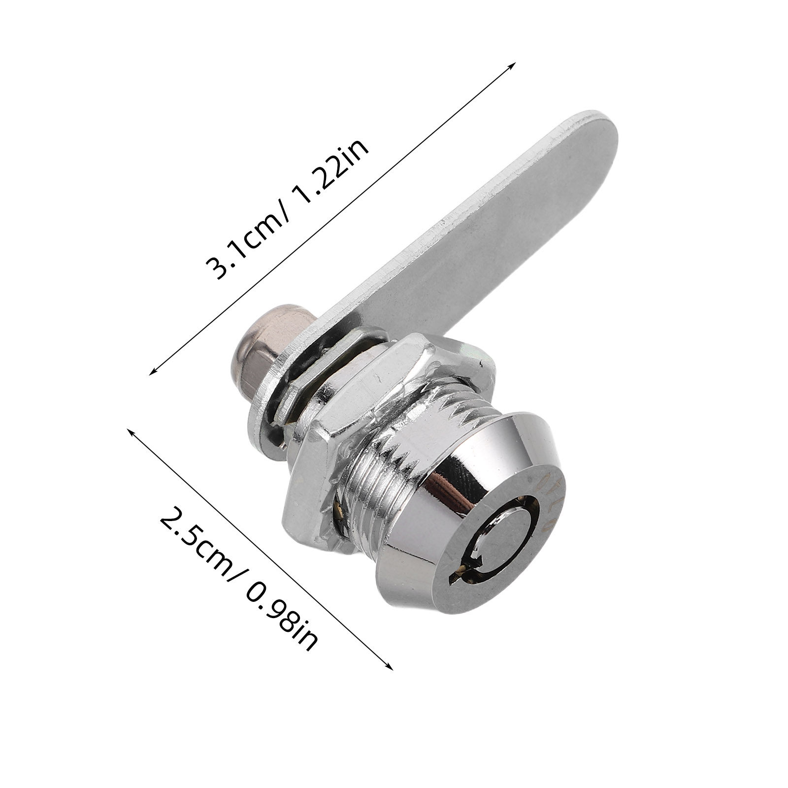 1Set Zinc Alloy Cam Locks Cyli - Furniture Hardware Replacement 评论和价格