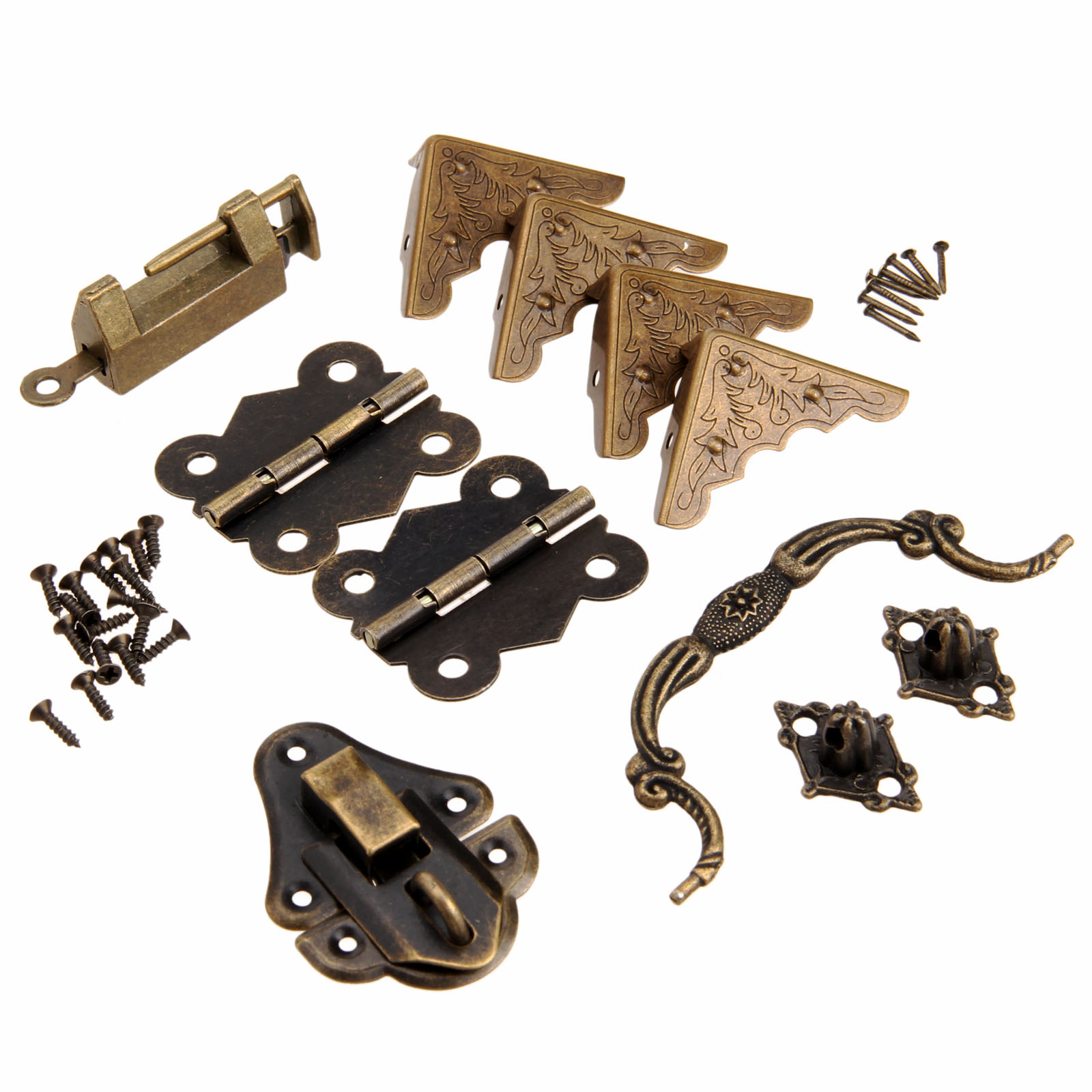 9Pcs/set Furniture Fittings Ch - Furniture Hardware Hinges 评论和价格