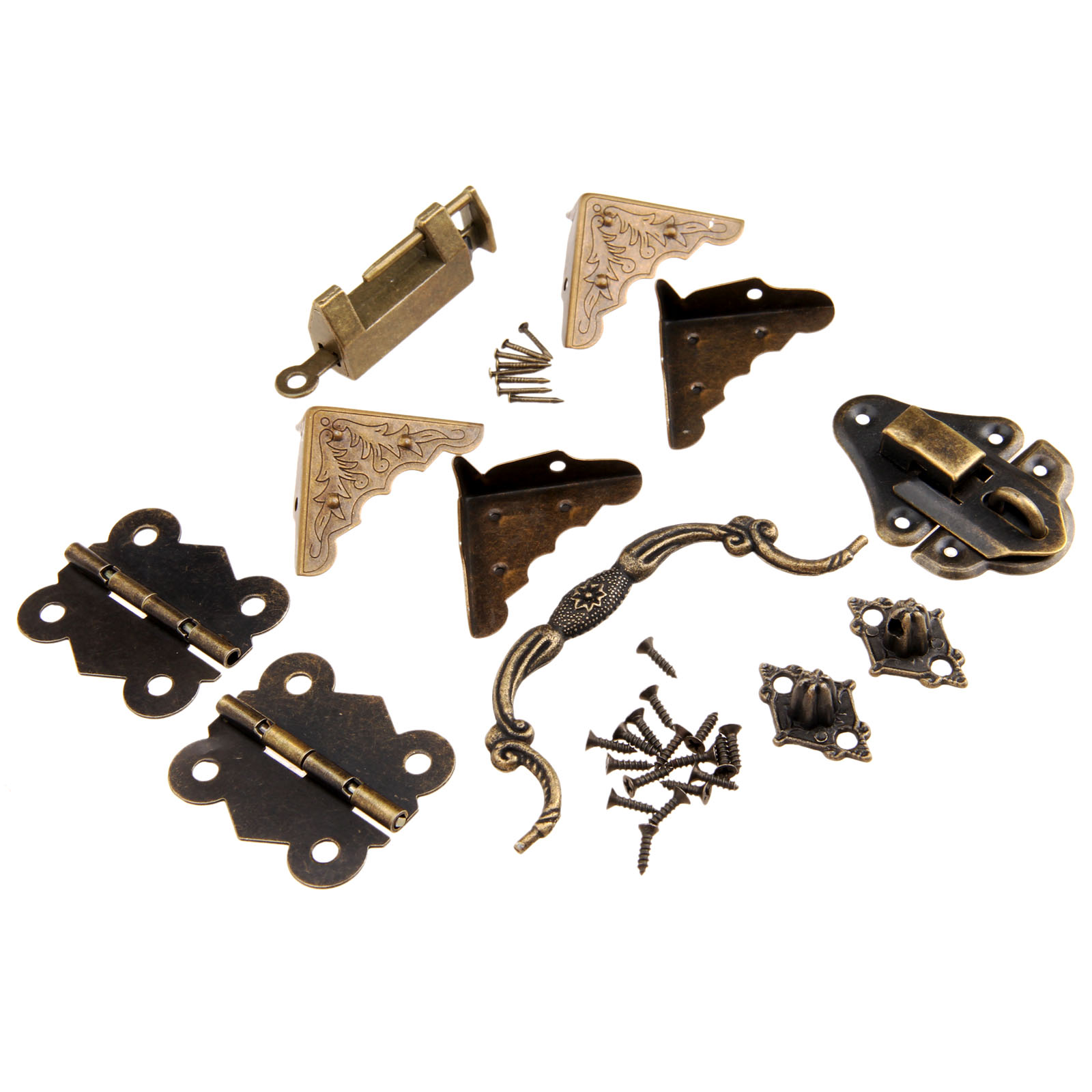 9Pcs/set Furniture Fittings Ch - Furniture Hardware Hinges 评论和价格