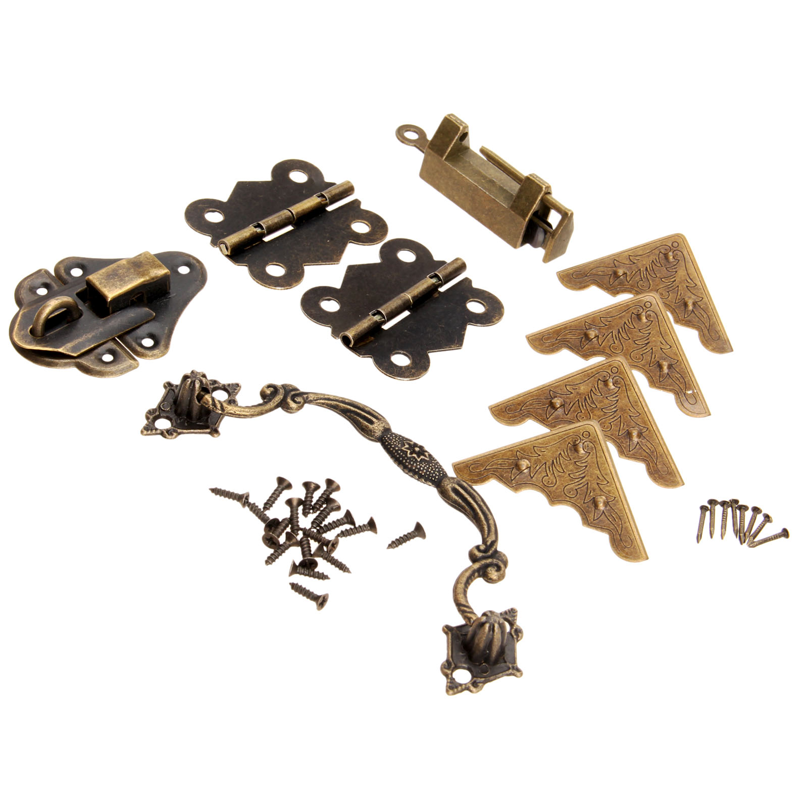 9Pcs/set Furniture Fittings Ch - Furniture Hardware Hinges 评论和价格