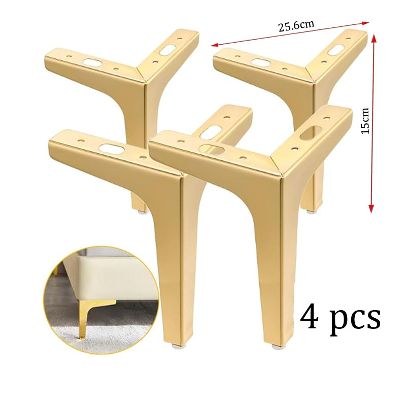 4Pcs Modern Triangle Metal Sof - Furniture Hardware Replacement 评论和价格