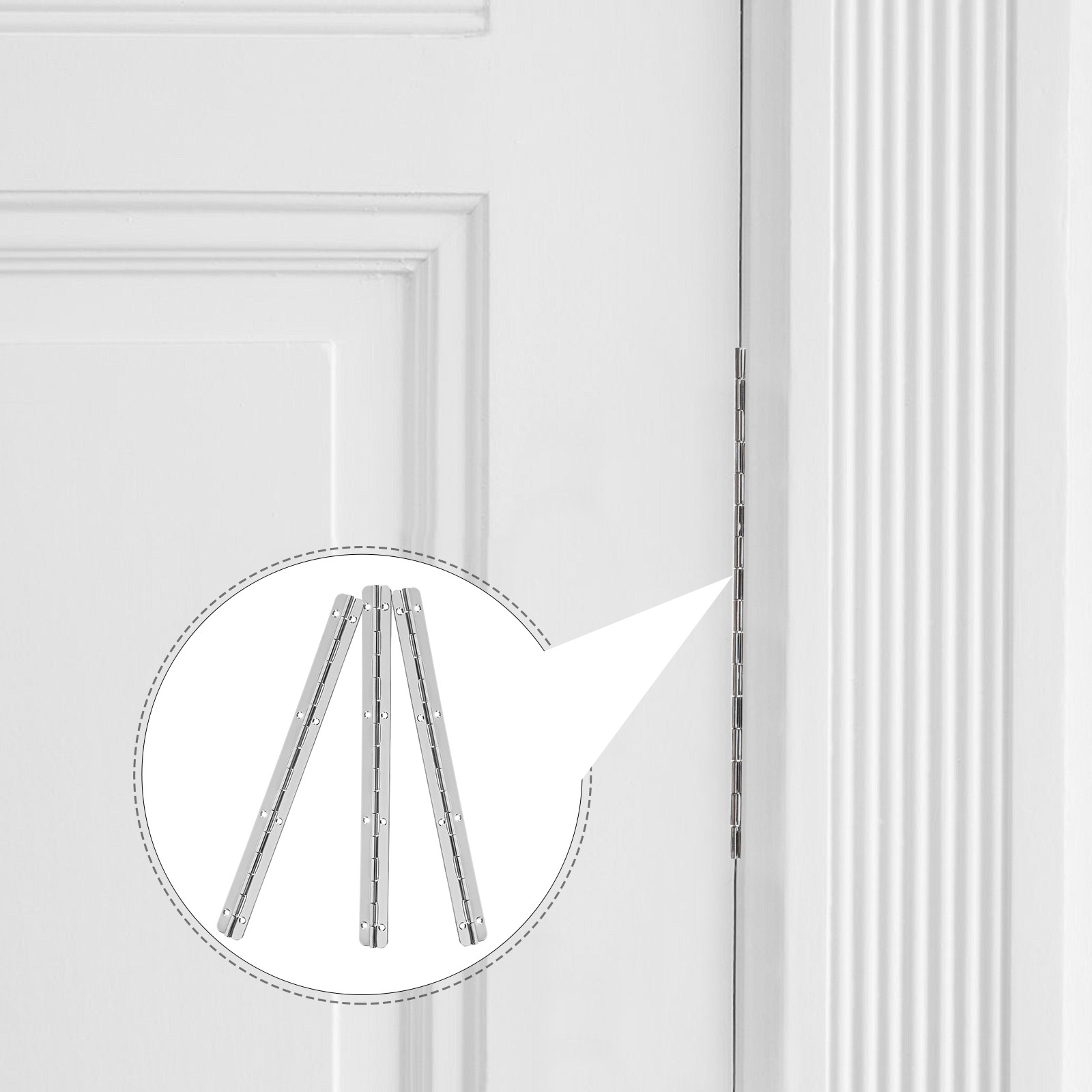3Pcs Heavy Duty Iron Piano Hin - Piano Hinge Continuous 评论和价格