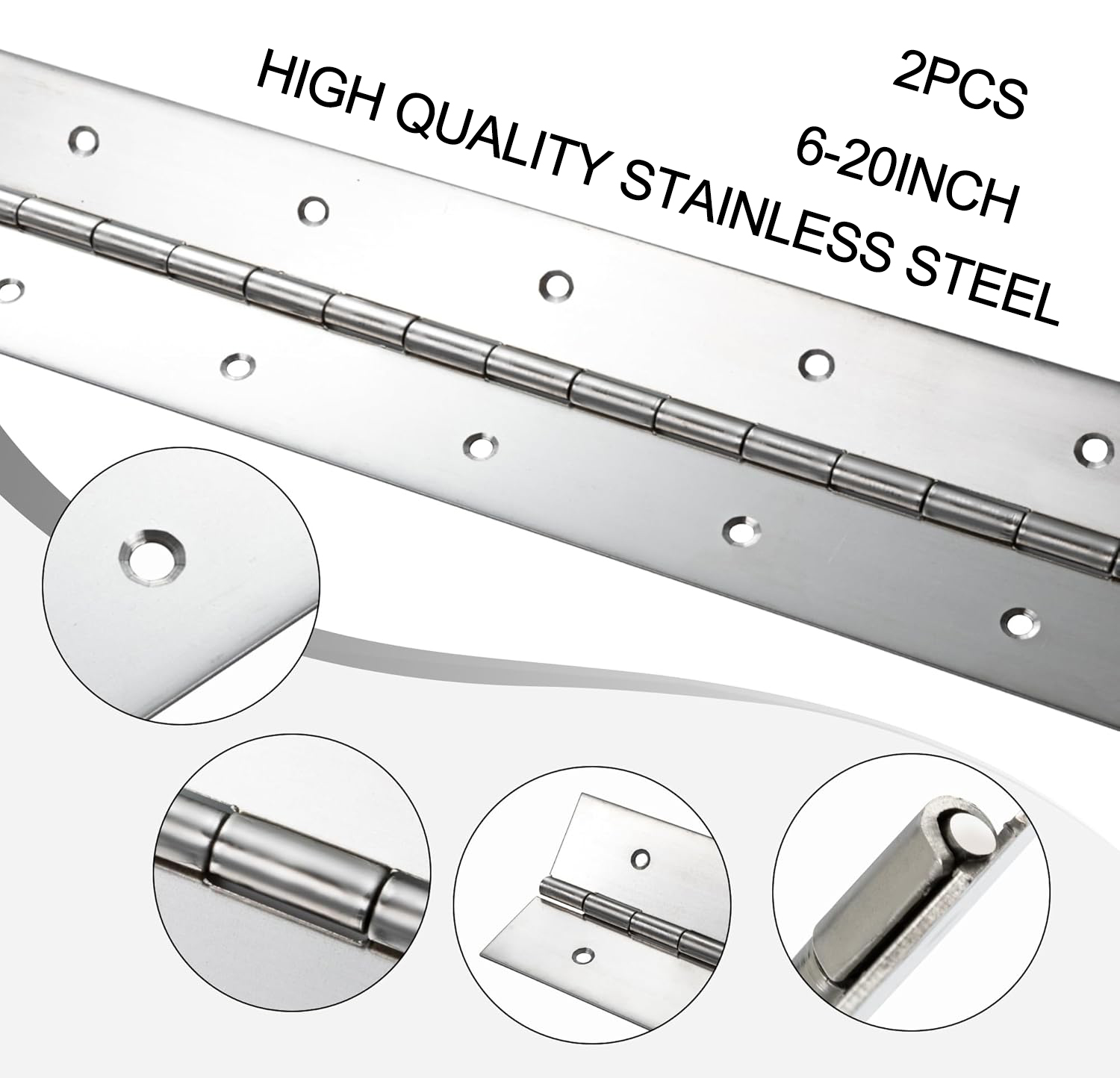 6in-20in Piano Hinges Heavy Du - Piano Hinge Continuous 评论和价格